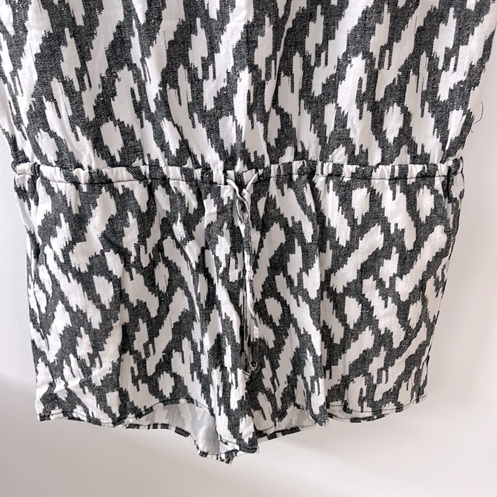 J. Crew Linen Patterned Romper - Picture 5 of 7